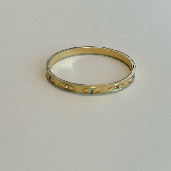 Boho evil eye bangle M814 - Picture 3 of 6